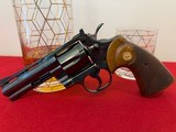 COLT PYTHON .357 MAGNUM REVOLVER – EARLY 1967 PRODUCTION – 4" BARREL – ORIGINAL "SMILEY FACE" WALNUT GRIPS - Image 1 of 9
