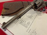 ANTIQUE GEN 1 COLT SINGLE ACTION ARMY REVOLVER 7 1/2– FACTORY LETTERED TO HARTLEY & GRAHAM – .45 COLT – 1884 PRODUCTION – WITH DOUBLE LOOP HOLSTER - Image 4 of 11