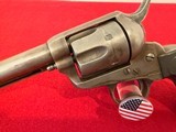 ANTIQUE GEN 1 COLT SINGLE ACTION ARMY REVOLVER 7 1/2– FACTORY LETTERED TO HARTLEY & GRAHAM – .45 COLT – 1884 PRODUCTION – WITH DOUBLE LOOP HOLSTER - Image 10 of 11