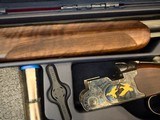 FACTORY ENGRAVED AND GOLD INLAIDBERETTA MODEL 687 SILVER PIGEON V WITH CASE AND TOOLS - Image 9 of 11