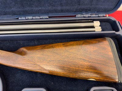 FACTORY ENGRAVED AND GOLD INLAIDBERETTA MODEL 687 SILVER PIGEON V WITH CASE AND TOOLS - Image 6 of 11