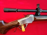 C. Sharps Low Wall, 22 LR with scope - 7 of 9