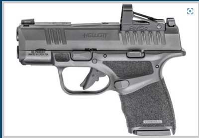 NIB Springfield Hellcat 9 mm W/ SMC Optic - Image 1 of 1
