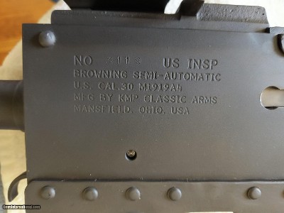 Browning M1919A4 - Semi-Auto in 7.62/.308
