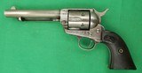 Colt Single Action Army .45 Caliber, Made in 1903, With a George Lawrence Rig and badge. - 7 of 8