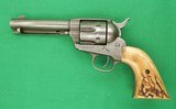 Colt Pat.Firearms Co.SAA 38 WCF (38-40) 1895 Stag grips - 1 of 7