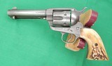 Colt Pat.Firearms Co.SAA 38 WCF (38-40) 1895 Stag grips - 6 of 7