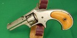 Remington Smoot New Model No. 1 Revolver, 30 Rimfire Short, Nickel with Ivory Grips - 5 of 5