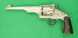 Merwin Hulbert Double Action Revolver, 44-40 caliber, Nickle finish,7" barrel, folding hammer - 2 of 8