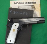 Colt Super 38 Automatic Pistol - 4 of 9