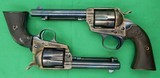 2 Colt Revolvers in the 41 Colt Caliber, SAA & Bisley Model 1st Generation - 2 of 12