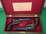 2 Colt Revolvers in the 41 Colt Caliber, SAA & Bisley Model 1st Generation - 3 of 12