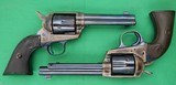 2 Colt Revolvers in the 41 Colt Caliber, SAA & Bisley Model 1st Generation - 1 of 12
