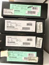 Browning Gold Enhanced 425 American Sporter four-gun set (12 gauge, 20 gauge, 28 gauge, 410), left-handed - 13 of 15