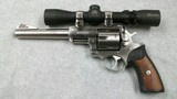 Ruger Super Redhawk 44 Magnum W/ Burris 2-7 Handgun Scope - 1 of 7