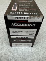 Nosler 6.5mm 140gr Accubond - 1 of 1