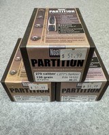 Nosler 270 cal 130gr Partition - 1 of 1