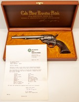 Lettered 1880 Colt Single Action Army 1st Gen. .44-40 / 7.5
