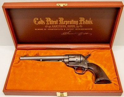 Lettered 1880 Colt Single Action Army 1st Gen. .44-40 / 7.5