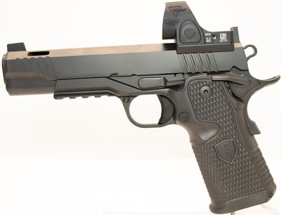 Cabot Insurrection Doublestack Custom 1911 Black DLC 9mm/5