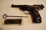 Walther P38 .22lr semi auto pistol - 1 of 8