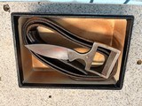 Vintage Bowen Belt Buckle Knife with Belt - 2 of 3