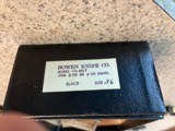 Vintage Bowen Belt Buckle Knife with Belt - 3 of 3