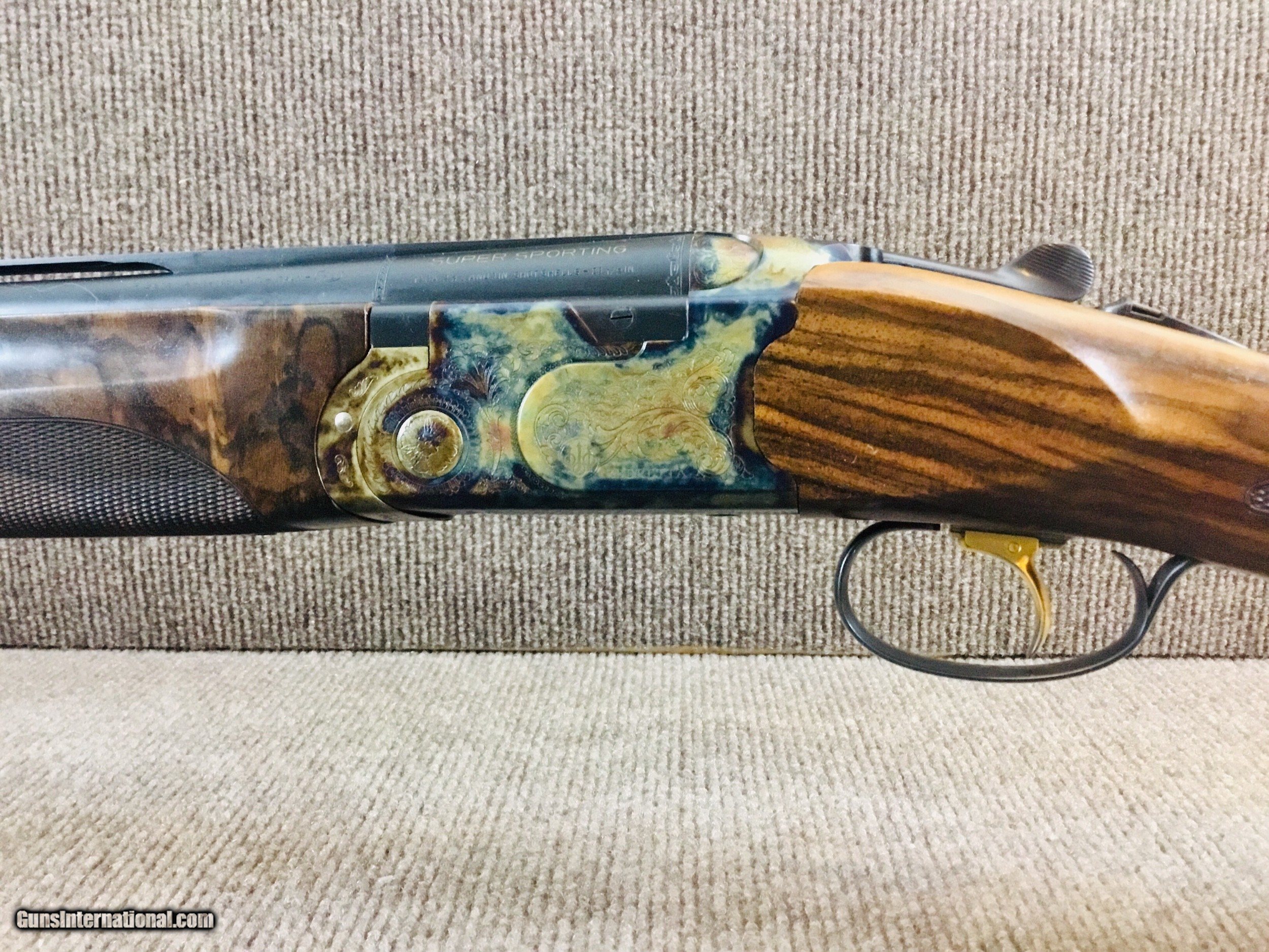 Custom Beretta 686 Sporting Color Case Hardening Fancy Wood 12ga