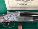Stephen Grant and sons. 20 gauge bar action side lock double gun - 5 of 13