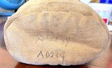 WWII Porcelain Enameled Canteen Dated 1942 With Canvas Cover REP - 3 of 8
