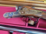 W&C Scott 12ga Premier Grade, 3brl set in makers case - 4 of 15