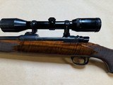 Custom 25-06, tapered Octagon barrel, M.H.Canjar trigger, FN Belgium action, Monte Carlo one-piece Walnut Stock - 5 of 19
