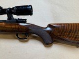 Custom 25-06, tapered Octagon barrel, M.H.Canjar trigger, FN Belgium action, Monte Carlo one-piece Walnut Stock - 6 of 19
