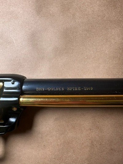 Colt Frontier Scout 22 LR - 1869-Golden Spike-1969 - Image 3 of 13
