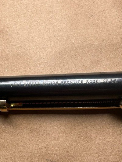 Colt Frontier Scout 22 LR - 1869-Golden Spike-1969 - Image 7 of 13