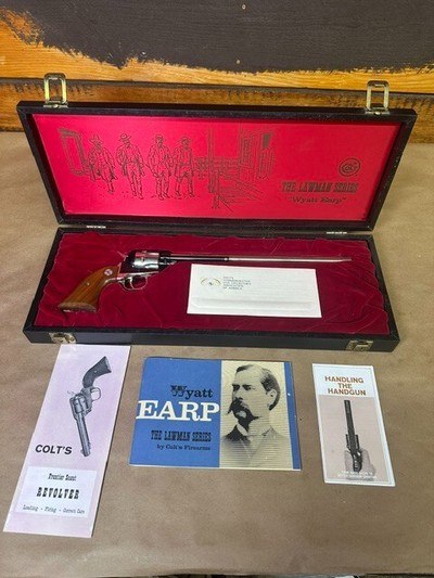 Colt Frontier Scout 22 LR - Lawman Series - Wyatt Earp - Image 1 of 11