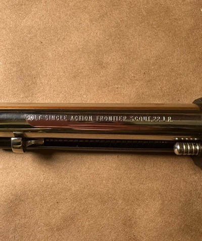 Colt Frontier Scout 22 LR - Lawman Series - Wyatt Earp - Image 9 of 11