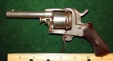 Super Rare ROCOUR 6mm Pinfire Revolver with 
