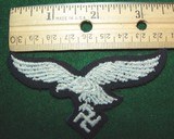 Lot of Original WWII German Luftwaffe Patches, Badges & US Vet Letter - 8 of 14