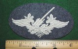Lot of Original WWII German Luftwaffe Patches, Badges & US Vet Letter - 5 of 14