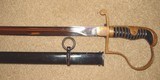 WWII German Army Officer's Roon Pattern Dove Head Sword - 11 of 14