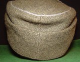 Original WWII German M43 Heer Officer's Green Wool Field Cap - 4 of 9