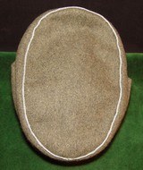 Original WWII German M43 Heer Officer's Green Wool Field Cap - 3 of 9