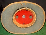 Original 2 Insignia WWII German Afrika Korps Pith Helmet - 9 of 11
