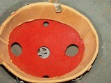 Original 2 Insignia WWII German Afrika Korps Pith Helmet - 10 of 11
