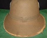 Original 2 Insignia WWII German Afrika Korps Pith Helmet - 8 of 11