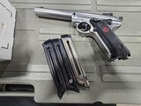 Ruger mk IV target stainless 22lr - 5 of 6