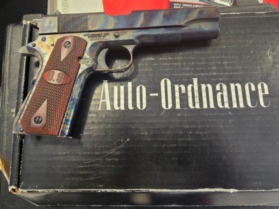 Auto-ordnance 1911 45acp case hardened