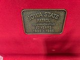 Smith Wesson model 586 Iowa state patrol 50 th 357 - 6 of 10