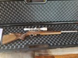 Volquartsen,17 HMR,signature custom, stainless, rifle,scoped - 1 of 15